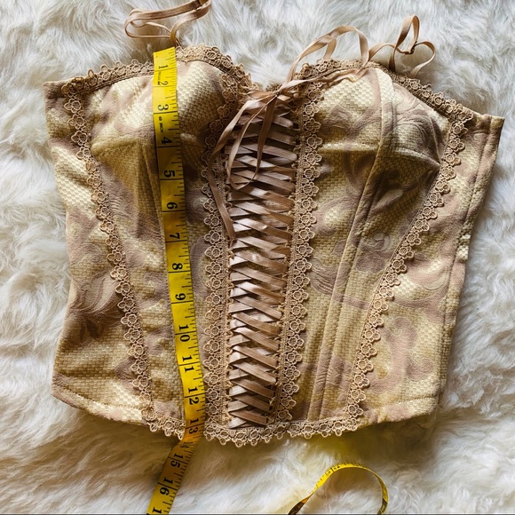 Doki Geki Bustier Damask Corset Top Large - Picture 5 of 5